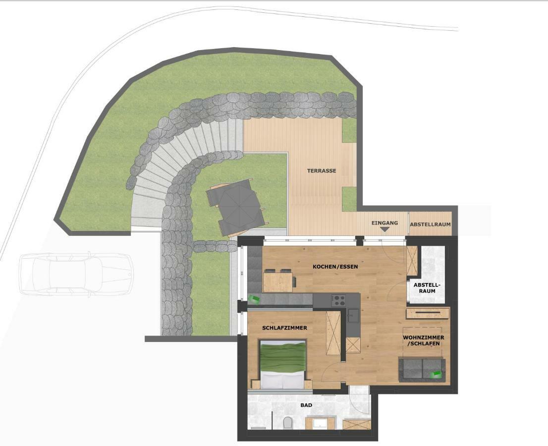 Ferienwohnung Waldrose เวจจิง อัม ซี ภายนอก รูปภาพ